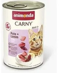 animonda Carny Adult 400g Dose Katzennassfutter 6 x 400 Gramm Pute + Lamm