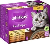 Whiskas Pure Delight Gefl&uuml;gel in Gelee 12 x 85 Gramm Multipack Katzennassfutter