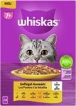 Whiskas 7+ Gefl&uuml;gel Auswahl in Gelee Multipack 12 x 85 Gramm Katzennassfutter