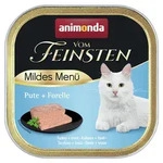 animonda Vom Feinsten Mildes Men&uuml; 100g Schale Katzennassfutter 32 x 100 Gramm...