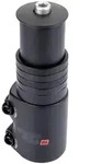 ergotec Vorbauerh&ouml;hung Ahead 3 schwarz schwarz sandgestrahlt