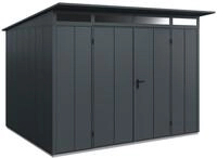 H&ouml;rmann Metall-Ger&auml;tehaus EcoStar Premiumline mit Pultdach B 302,8 x 238 cm (Typ