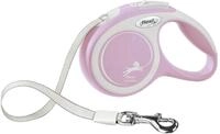 Flexi New Comfort Gurt XS 3m Roll-Leine f&uuml;r Hunde rosa