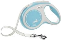 Flexi New COMFORT Gurt M 5m Roll-Leine f&uuml;r Hunde hellblau