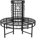 Garden Pleasure Deko Baumbank LARISSA &Oslash; 121 cm, Stahl Schwarz