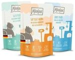 MJAMJAM Mixpaket 12 x 125 Gramm Katzennassfutter Mixpaket IV mit Pute, Huhn und