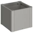 Biohort Pflanzbeet Belvedere B 53 x T 53 cm (Gr. 50) 45 cm (MINI) quarzgrau-metallic