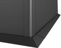 Biohort M&auml;hkante f&uuml;r HochBeet 102 x 53 x 77 cm (Gr. 1x0,5) dunkelgrau-metallic