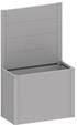 Biohort Sichtschutz f&uuml;r Pflanzbeet Belvedere/Hochbeet - 1 m Seite - silber-metallic