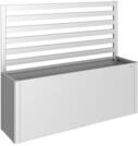 Biohort Rankgitter f&uuml;r Hochbeet 2 m Seite, silber-metallic