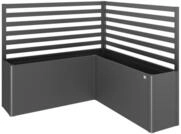 Biohort Rankgitter f&uuml;r Hochbeet (2 St&uuml;ck, f&uuml;r L-Form) L Form dunkelgrau-metallic