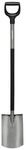 Fiskars Ergonomic Spaten Rund Grey 1066710