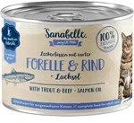 Sanabelle Adult Leckerbissen 195g Katzennassfutter Sparpaket 12 x 195 Gramm...