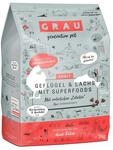 grau Gefl&uuml;gel & Lachs + Superfoods Katze Katzentrockenfutter 2 Kilogramm