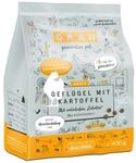 grau Gefl&uuml;gel + Kartoffel Katze Katzentrockenfutter 400 Gramm