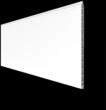 GroJa BasicLine Stecksystem Einzelprofil 180 x 30 x 1,9 cm Wei&szlig;