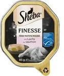 Sheba Finesse Feine Pastete 85 Gramm Katzennassfutter 22 x 85 Gramm Lachs