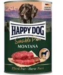 HAPPY DOG Sensible Pure 400g Hundenassfutter Sparpaket 12 x 400 Gramm Montana Pferd