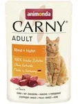 animonda Carny Adult 85g Beutel Katzennassfutter 12 x 85 Gramm Rind + Huhn