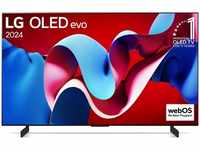 LG OLED-Fernseher, 106 cm/42 Zoll, 4K Ultra HD, Smart-TV schwarz,