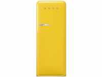 Smeg Kühlschrank "FAB28_5 ", FAB28RYW5, 150 cm hoch, 60 cm breit gelb
