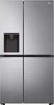 LG Side-by-Side "GSJV51PZTE " silberfarben, Energieeffizienzklasse: E (A-G)