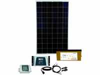 Phaesun Solarmodul "Energy Generation Kit Solar Rise ", (Set), mit 4 Akkus schwarz