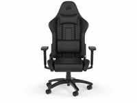 Corsair Gaming-Stuhl "TC100 RELAXED - Leatherette (Black) " schwarz