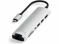 Satechi ST-UCSMA3S, Satechi USB-C Multi-Port Hub 4K, HDMI, 3x USB 3.0, micro SD/SD,