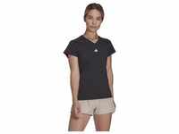 ADIDAS Sport T-Shirt Damen Fitness Cardio - schwarz, EINHEITSFARBE, M