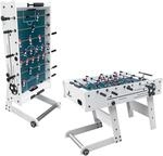 Scorpion Kick TS Tischkicker, klappbar, 2 Spielb&auml;lle, Wei&szlig;