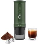 Nano Tragbare Espressomaschine &ndash; Reisekaffeemaschine &ndash; Kieferngr&uuml;n