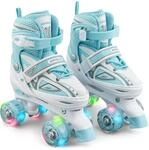 Apollo Super Quad LED ABEC7 verstellbare Kinder Rollschuhe
