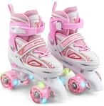 Apollo Super Quad LED ABEC7 verstellbare Kinder Rollschuhe