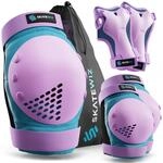 Protektoren Kinder Schoner Set Skateboard - Knieschoner, Ellenbogen, Handschoner