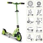 SIX DEGREES Aluminium Scooter Junior 180/145 mm gr&uuml;n