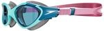 Speedo Damen Schwimmbrille Biofuse 2.0 Blau/Lila