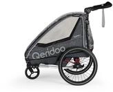 Qeridoo Fahrradanh&auml;nger Regenschutz QUPA 1 / Sportrex 1