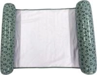 Swim Essentials Wasserh&auml;ngematte Gr&uuml;n Leopard 116 x 78 x 15 cm