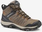 Wanderschuhe Herren wasserdicht halbhoch Bergwandern - Merrell Crosslander braun