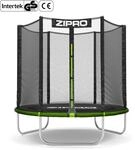 Trampolin rund outdoor Jump Pro 6FT 183 cm mit Externes Sicherheitsnetz