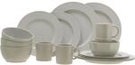 Melamin Geschirr Set Palma Camping Glasierte Keramik Optik 16 teilig