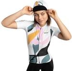 Women Cycling 's short sleeve jersey M2 Pinerolo White