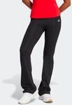 Leggings Damen Flare - schwarz