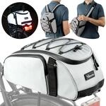 Fahrradtasche Gep&auml;cktr&auml;gertasche, Rucksack und Umh&auml;ngetasche mit Tragegriff 10L