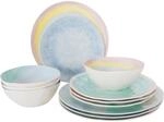 Pastel collection - Essgeschirr - Barfleur - 12 Teile
