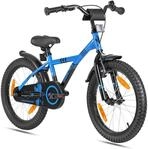 Kinderfahrrad 18 Zoll ab 5 Jahren Blau-Schwarz &ndash; R&uuml;cktritt & V-Brake