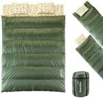 Deckenschlafsack Iceland Double - Trennbar - 3 Saison - 220/190 &times; 150/75 cm