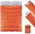 Deckenschlafsack Iceland Double - Trennbar - 3 Saison - 220/190 &times; 150/75 cm