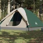 Vidaxl Dome Zelt f&uuml;r 3 Personen - Wasserdicht Gr&uuml;n